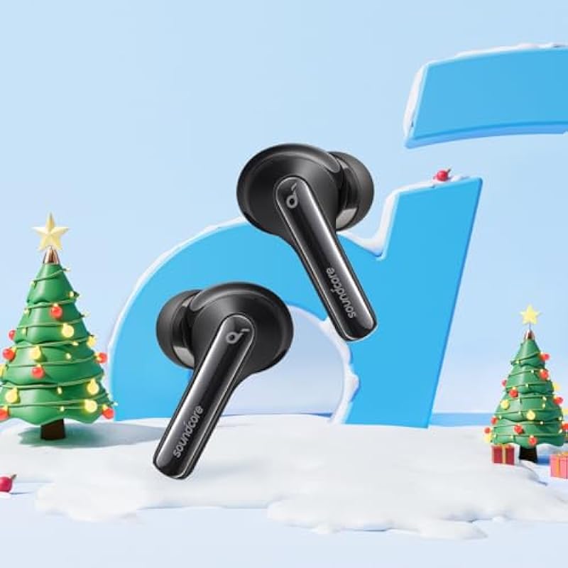 Soundcore by Anker Life P3i Hybrid Active Noise Cancelling Earbuds, 4 Mics, AI-Enhanced Calls, 10mm Drivers, Powerful Sound, App for Custom EQ, 36H Playtime, Fast Charging, Transparency, Bluetooth 5.2