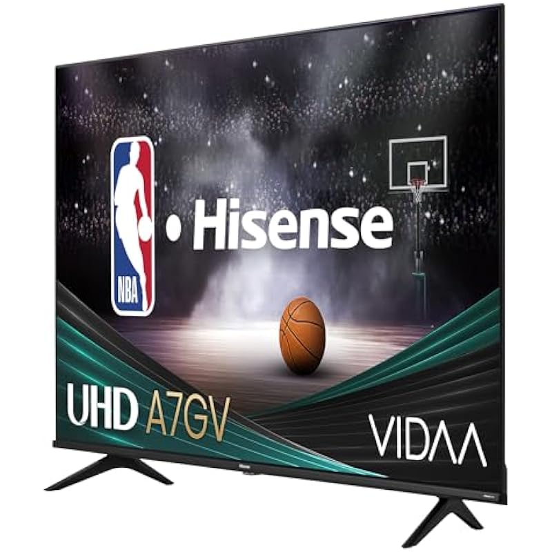 Hisense 43A7GV – 43 inch 4K Ultra HD VIDAA Smart TV,Dolby Vision HDR, Built in Amazon Alexa, with Voice Remote (Canada Model)