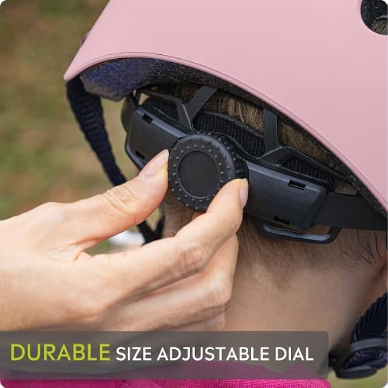 OutdoorMaster Kids Skateboard Cycling Helmet-Certified Adjustable Multi-Sports Helmet with Removable Liners for Skateboarding Skating Scooter