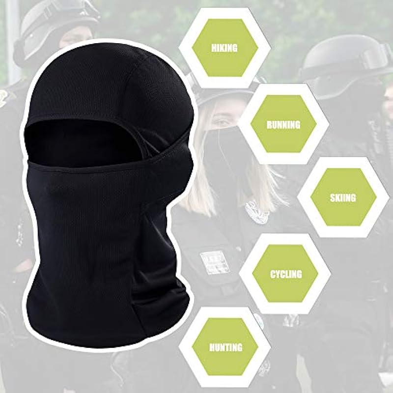 Balaclava Face Mask Adjustable Windproof UV Protection Hood