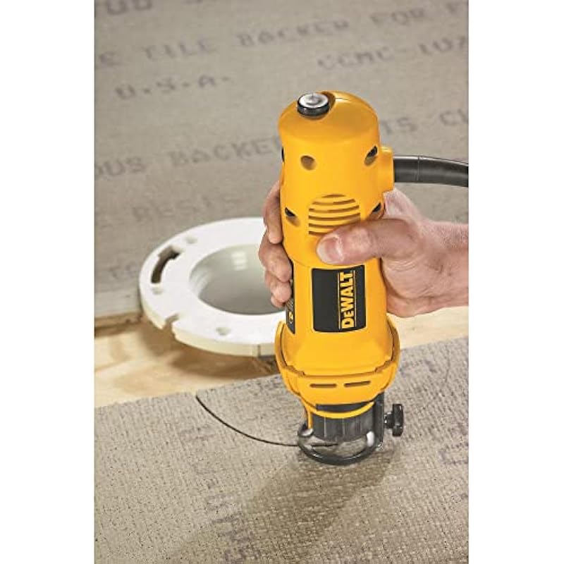 DEWALT Rotary Saw, 1/8-Inch and 1/4-Inch Collets, 5-Amp (DW660)