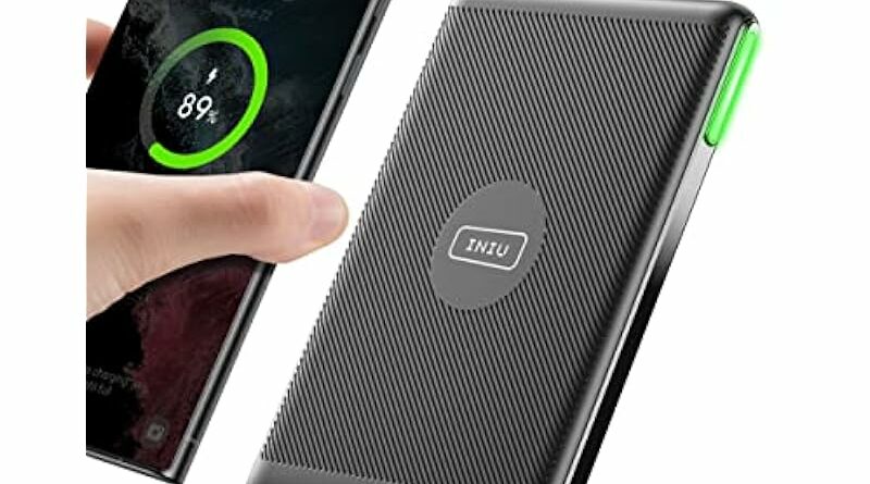 INIU Wireless Charger, 15W Qi Certified Fast Wireless Charging Stand with Sleep-Friendly Adaptive Light for iPhone 15 14 13 12 11 Pro Max Plus Samsung Galaxy S23 S22 Ultra S21 S20 Note 20 Google etc.