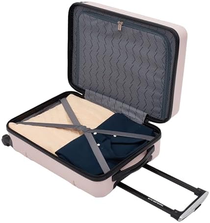 Travelers Club Unisex Skyline 20″ Carry-on Spinner Luggage Luggage- Carry-On Luggage