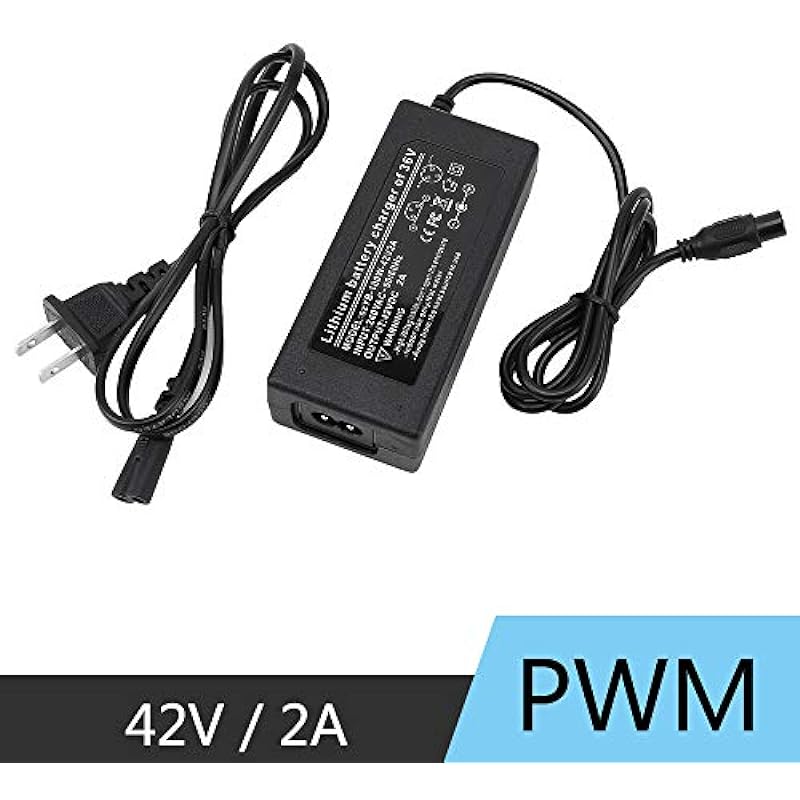 YuZhixuanus 42V 2A Power Adapter PowerFast 3-Prong Inline ConnectorBattery Charger for Pocket Mod, Sports Mod, and Dirt Quad1