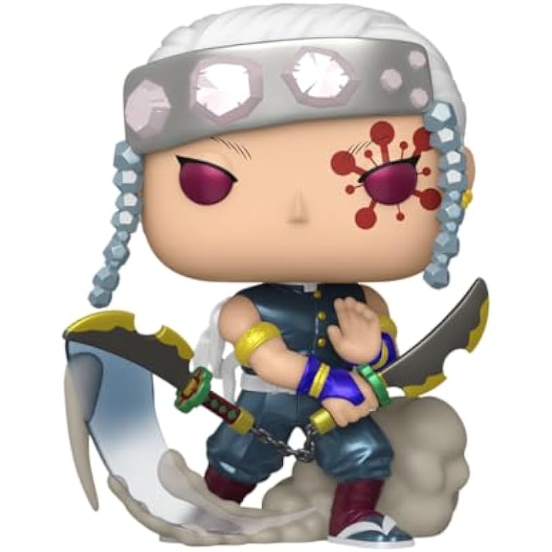 Funko Pop! Animation: Demon Slayer – Tengen Uzui with Chase (Styles May Vary)