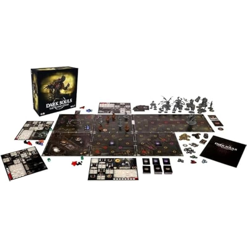 Dark Souls: The Board Game – A Board Game by Steamforged 1-4 Players – Board Games for Family 90-120 Minutes of Gameplay – Games for Family Game Night – English Version