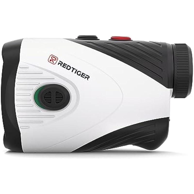 REDTIGER Golf Rangefinder with Slope, 1200 Yards Laser Range Finder Golfing, 7X Magnification, Flag Pole Locking Vibration, Rechargeable Range Finders with Magnet Stripe