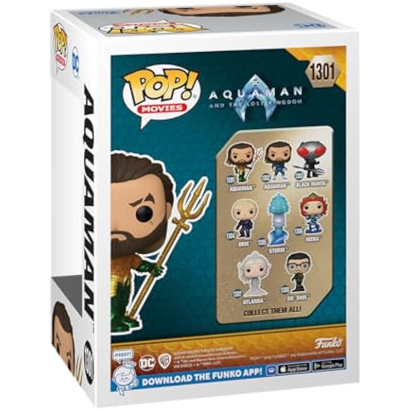 Funko Pop! Movies: Aquaman and The Lost Kingdom – Aquaman in Hero Suit