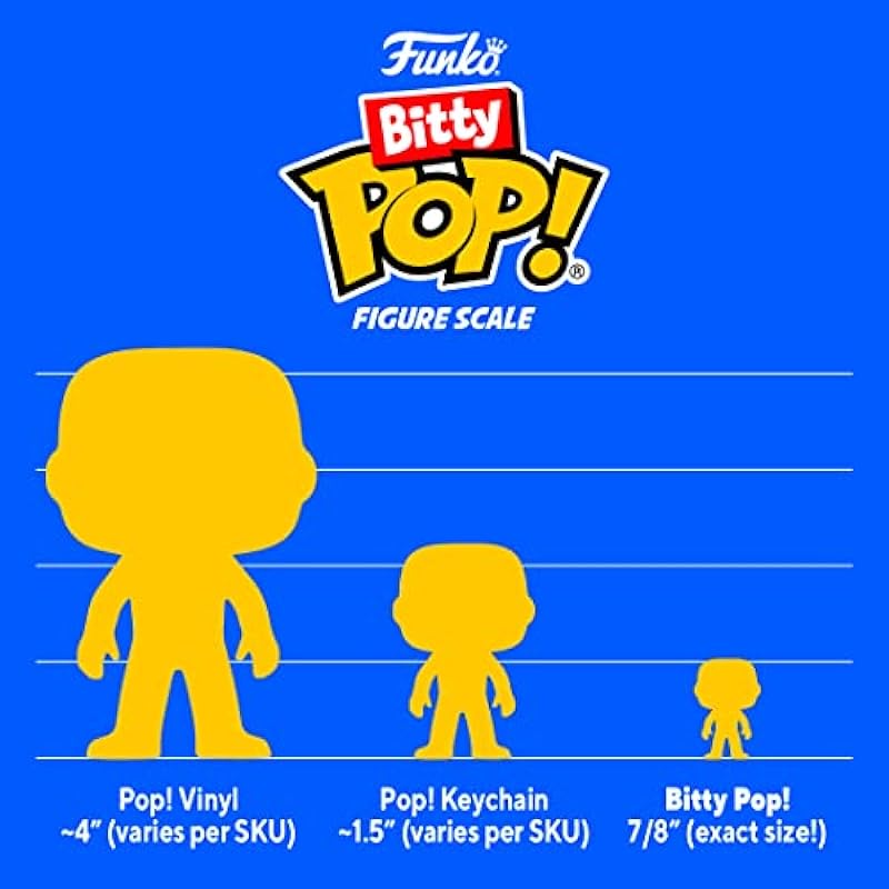 Funko Bitty Pop! Harry Potter Mini Collectible Toys 4-Pack – Harry Potter, Draco Malfoy, Dobby & Mystery Chase Figure (Styles May Vary)