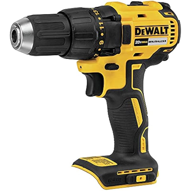 DEWALT 20V MAX* Cordless Drill and Impact Driver, Power Tool Combo Kit , Brushless, with 2 Batteries and Charger (DCK277C2)