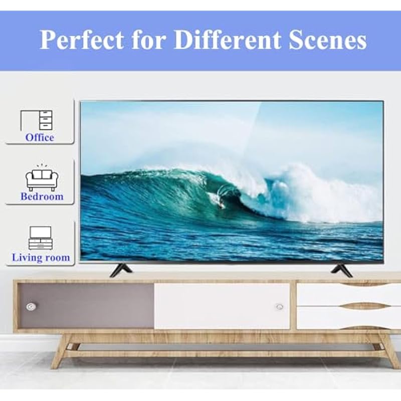 Universal TV Base Stand for RCA Roku TV Legs Replacement for RCA vizo Smart TV 45in 46in 49in 50in 55in 60in 65inUniversal TV Legs for RCA vizo TV Base,TV Stand Legs with Screws