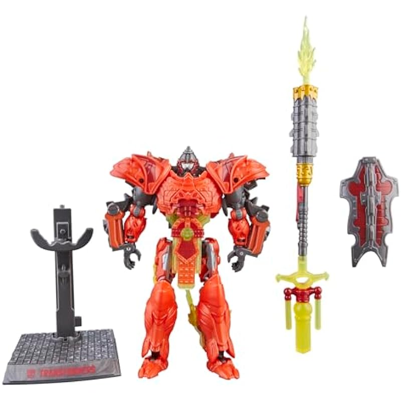 Transformers Year of The Dragon Crimsonflame Toy, Lunar New Year Transformers Action Figure for Ages 8+