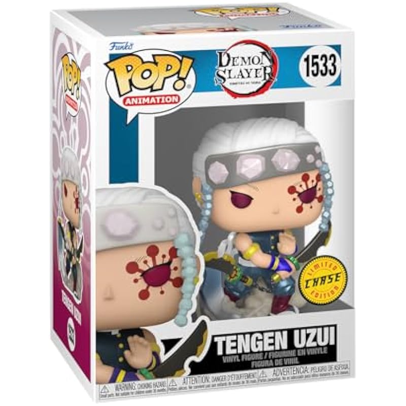 Funko Pop! Animation: Demon Slayer – Tengen Uzui with Chase (Styles May Vary)