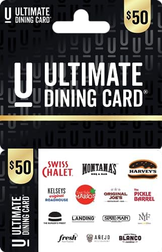 The Ultimate Dining Card Gift Card (Not redeemable at Milestones Restaurants)