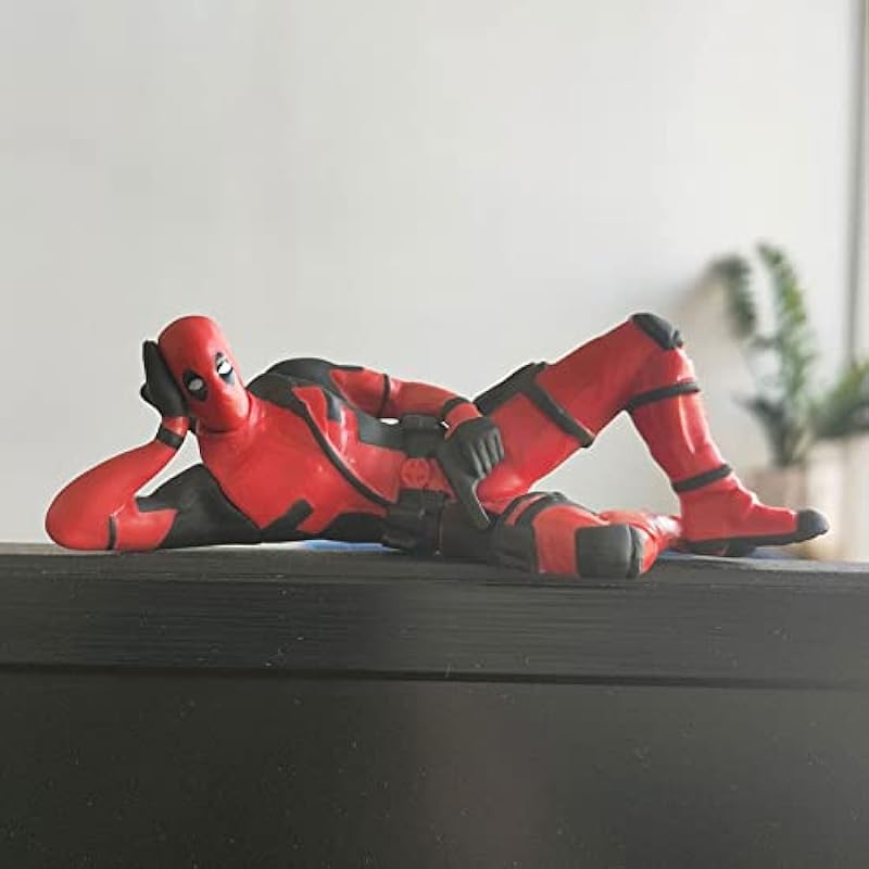 ZKTSRY Deadpool Car Accessories,Classics Anime Figures Model for Home, Car, Desk and Computer Decorations (Style 2)
