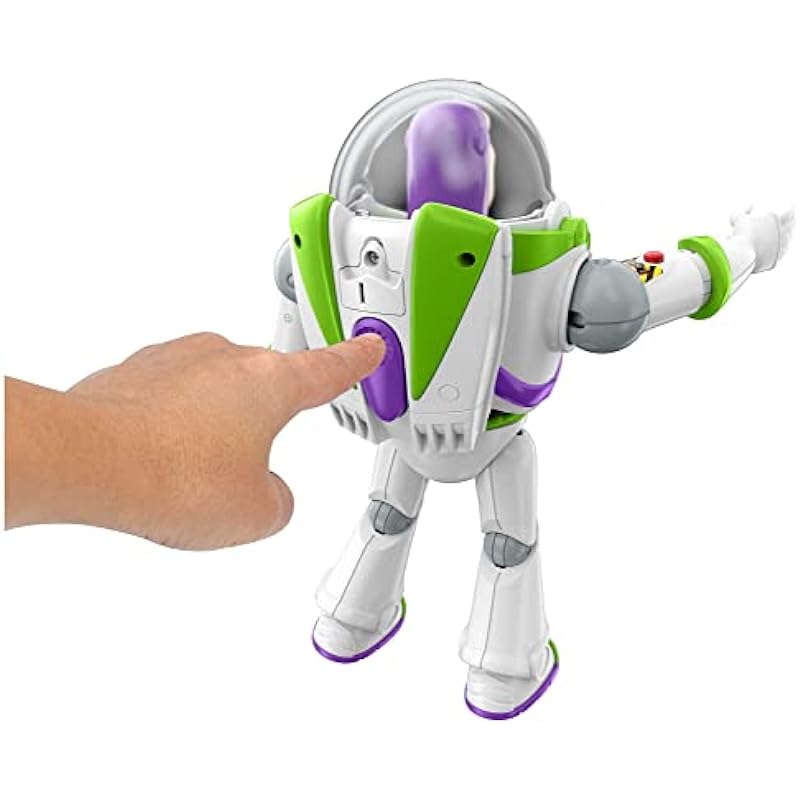 Disney Pixar Toy Story Movie Toys, Buzz Lightyear Talking Action Figure with Karate Chop Motion and 20 Phrases and Sounds