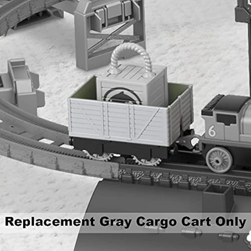 Replacement Parts for Thomas and Friends 2-in-1 Transforming Thomas Playset – GXH08 – Gray Cargo Cart