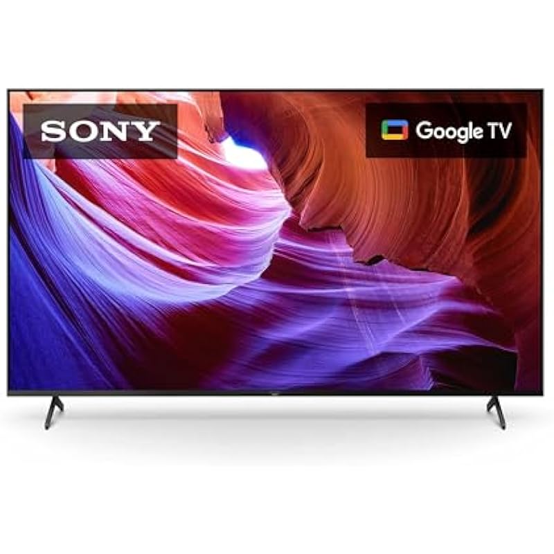 Sony 75 inch X85K 4K Ultra HD HDR LED Smart Google TV with Dolby Vision & Atmos (KD75X85K) – 2022 Model