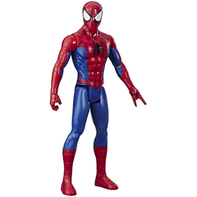 Marvel Spider-Man Titan Hero Series Spider-Man 12-Inch-Scale Super Hero Action Figure Toy with Titan Hero FX Port