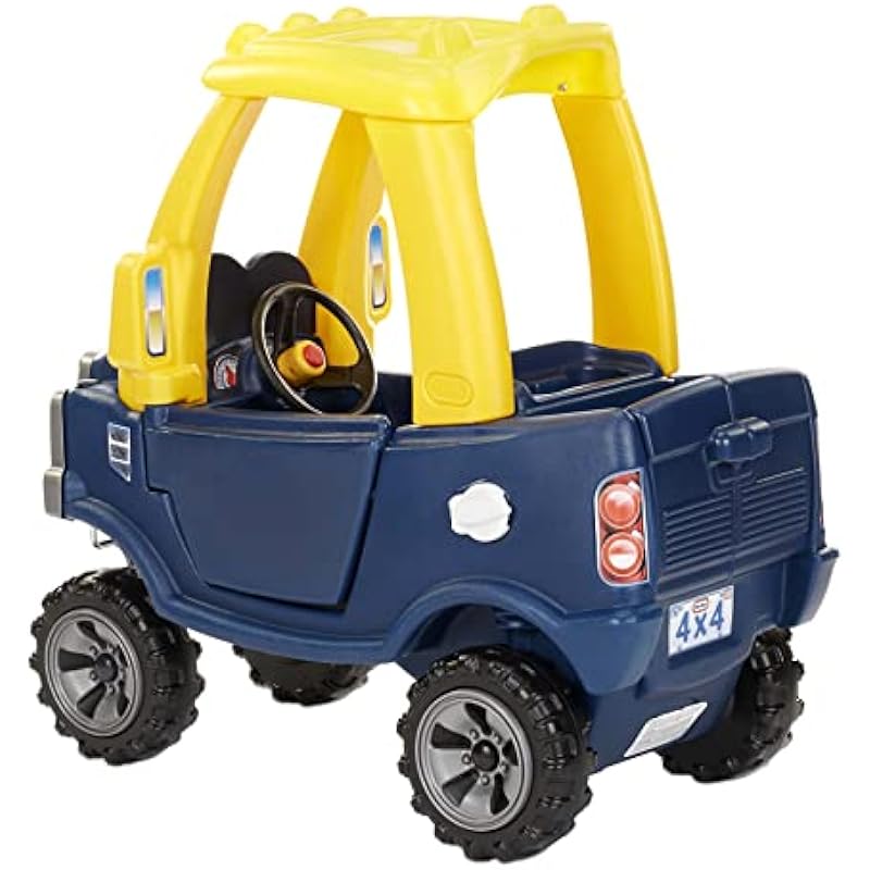 Little Tikes Cozy Truck Ride-On with removable floorboard Blue Large