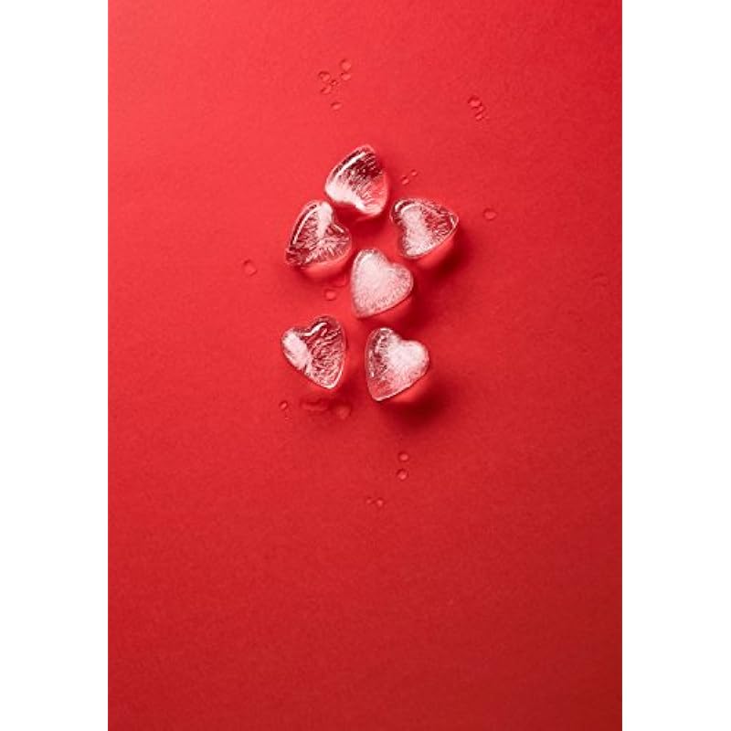 Lekue Heart Ice Cube Tray, Red