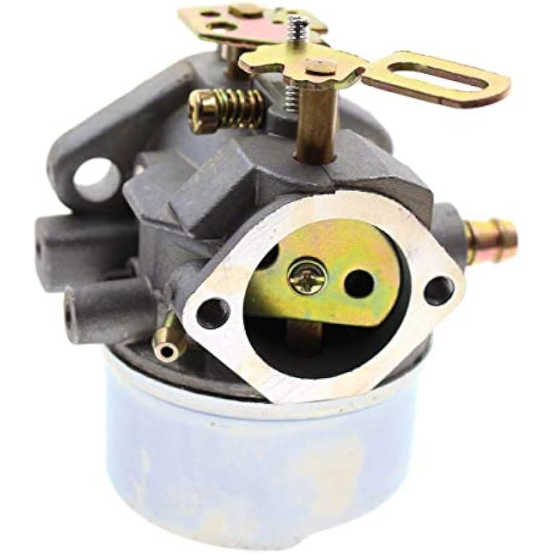 Carbhub 640052 Carburetor for Tecumseh HMSK80 HMSK90 HMSK100 LH318SA LH358SA Snow Blower Thrower 8HP 9HP 10HP Engine Tecumseh 640054 640349 Carburetor with Primer Bulb – 640052 Carburetor