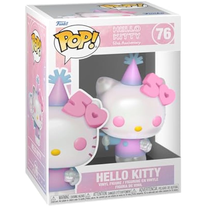 Funko Pop! Sanrio: Hello Kitty 50th Anniversary – Hello Kitty with Balloons