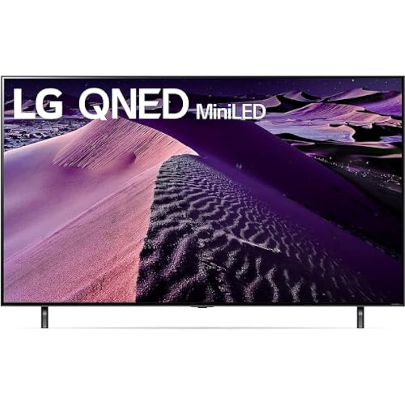 LG QNED85 75” Mini LED QLED NanoCell Alexa Built-in 4k Smart TV (3840 x 2160), 120Hz Refresh Rate, AI-Powered 4K, Dolby Cinema, WiSA Ready, Cloud Gaming (75QNED85UQA)