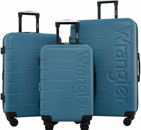 Wrangler Maverick 3 Piece Luggage Set