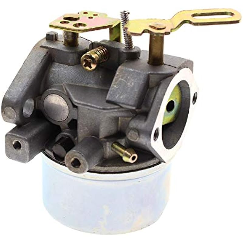 Carbhub 640052 Carburetor for Tecumseh HMSK80 HMSK90 HMSK100 LH318SA LH358SA Snow Blower Thrower 8HP 9HP 10HP Engine Tecumseh 640054 640349 Carburetor with Primer Bulb – 640052 Carburetor