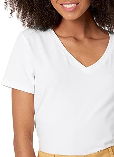 Amazon Essentials Women’s 2-Pack Classic-Fit Short-Sleeve V-Neck T-Shirt