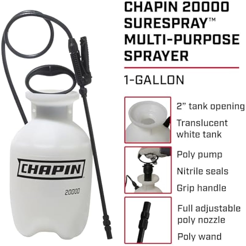 Chapin 20000 1-Gallon Lawn and Garden Sprayer