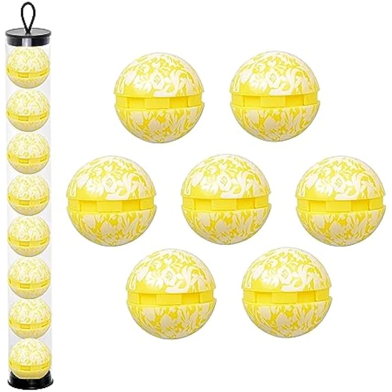 Eco-Fused Deodorizing Balls for Sneakers, Lockers, Gym Bags – 8 pack – Neutralizes Sweat Odor – Also Great for Homes, Offices and Cars – Easy Twist Lock/Open Mechanism – Citrus Mania