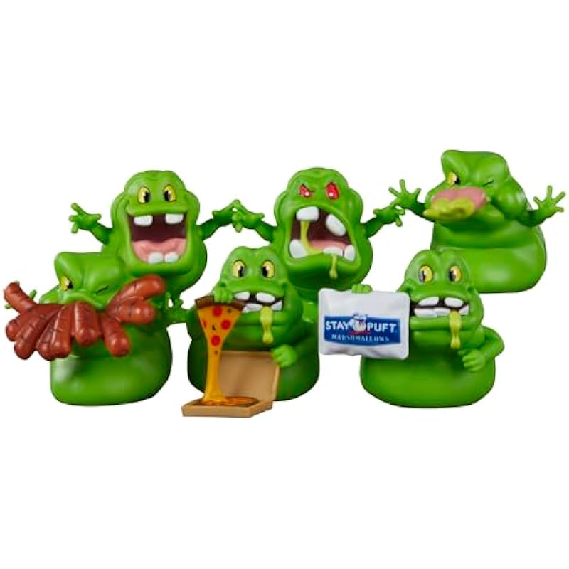Ghostbusters The Ecto Collection Series 1, Blind Box, Slimer & Mini-Pufts Mini Action Figures, 2.25-Inch Ghostbusters Toys for Boys & Girls, Ages 4+ (Single Assorted Figure)