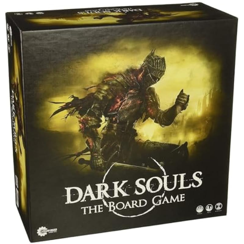 Dark Souls: The Board Game – A Board Game by Steamforged 1-4 Players – Board Games for Family 90-120 Minutes of Gameplay – Games for Family Game Night – English Version