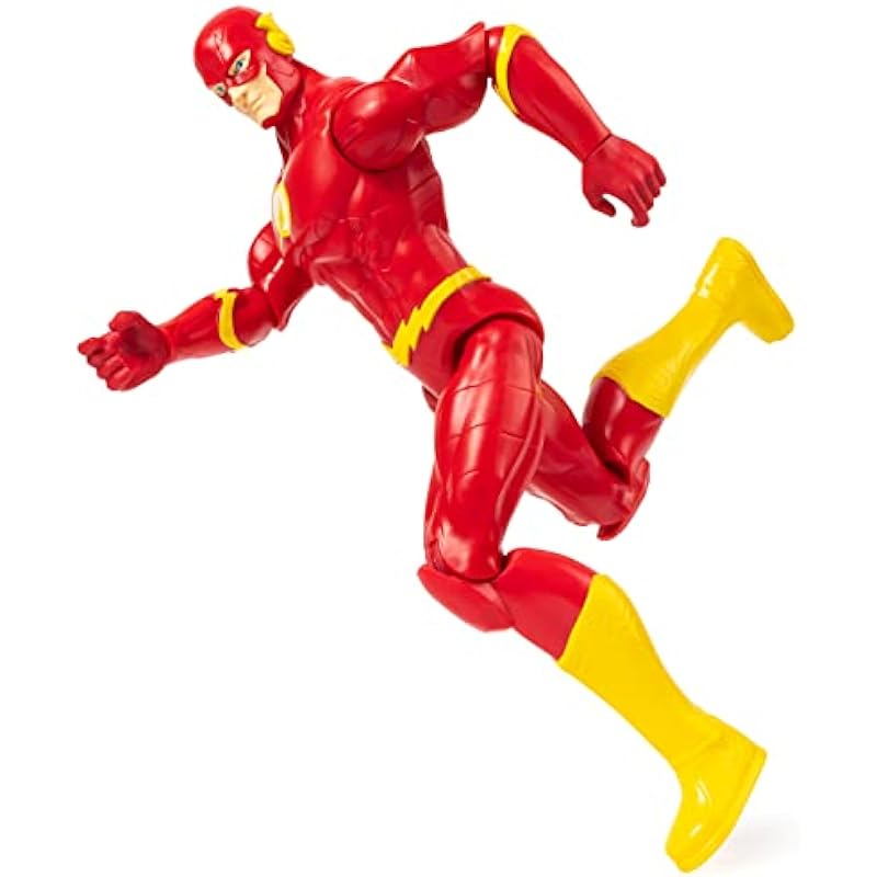DC Comics, 12-Inch The Flash Action Figure, Kids Toys for Boys and Girls