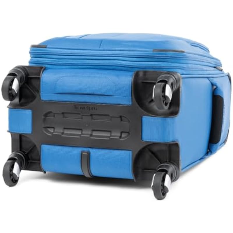 Travelpro Maxlite 5 Softside Expandable Luggage with 4 Spinner Wheels, Lightweight Suitcase, Men and Women, Azure Blue, Carry-on 21-Inch, Maxlite 5 Softside Expandable Spinner Wheel Luggage