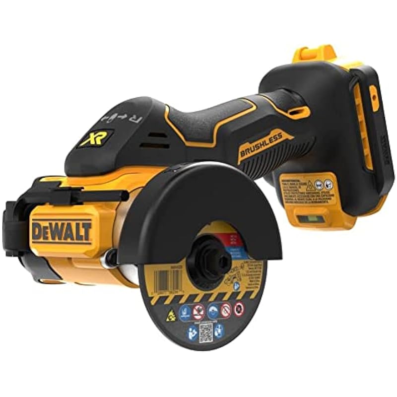 DEWALT (DCS438B) 20V MAX* XR BRUSHLESS 3IN Compact Cut Off Tool (Bare)