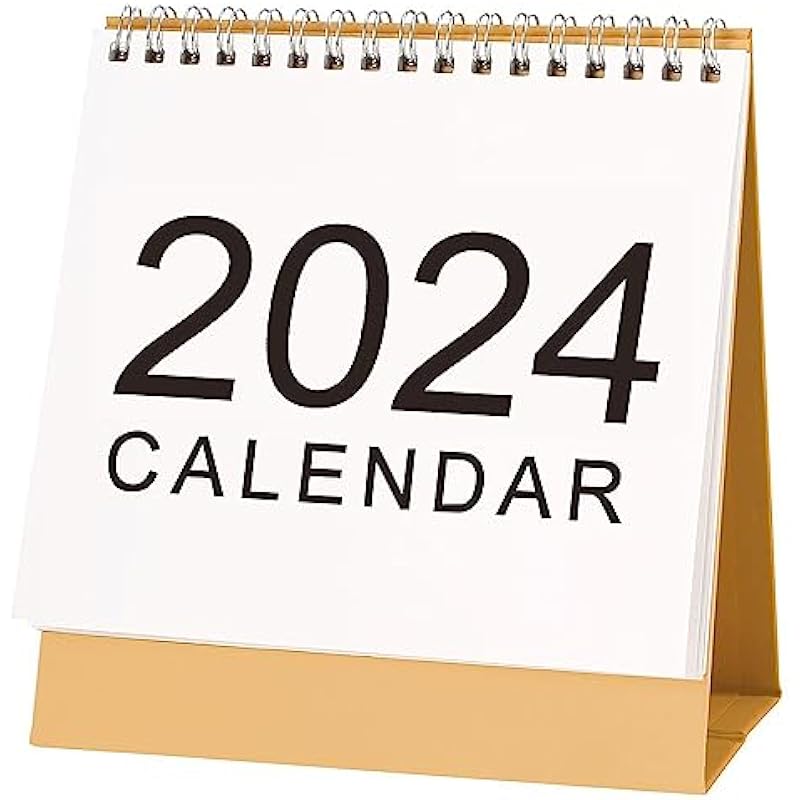 Desk Calendar 2023-2024: Monthly Desk Calendar, Runs from September 2023 Through December 2024, 8.66 x 7.08 inches