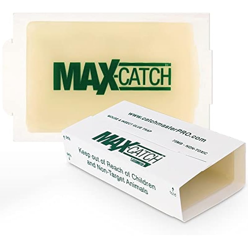 Catchmaster 36 Max Professional Strength Indoor Sticky Glue Boards – 36 Traps