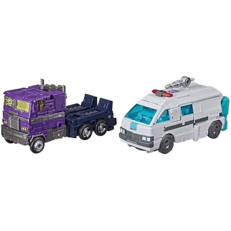 Transformers Generations Selects WFC-GS17 Shattered Glass Ratchet and Optimus Prime, War for Cybertron Deluxe and Voyager Collector Figures