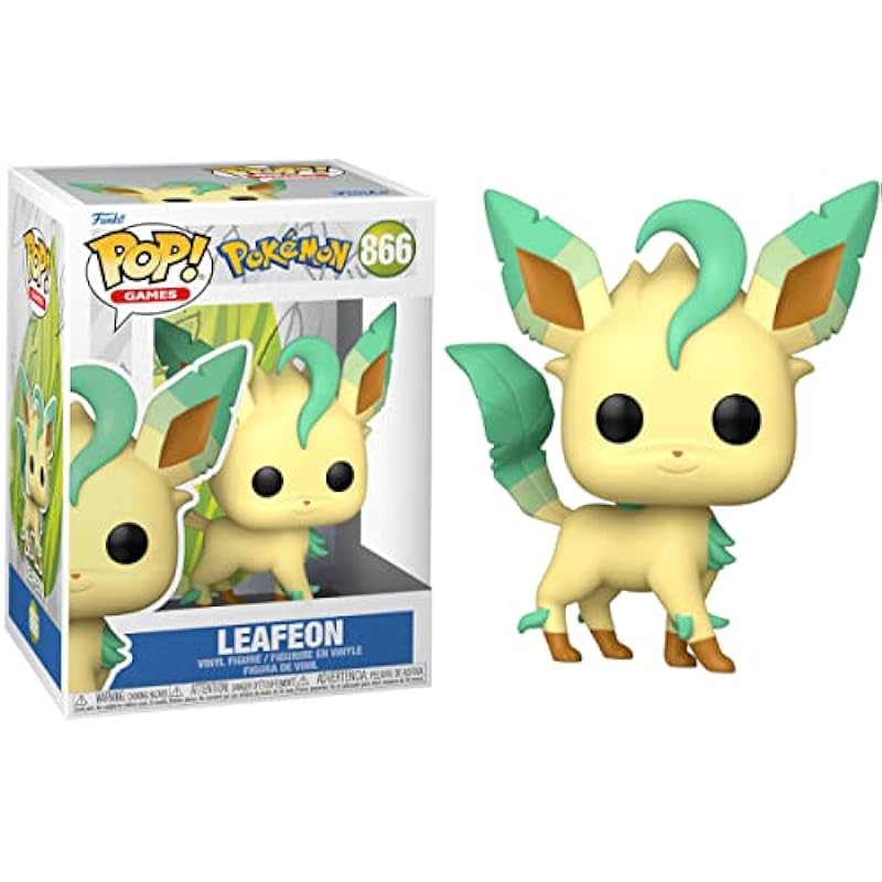 Funko Pop! Games: Pokemon – Leafeon, Multicolor, 62266