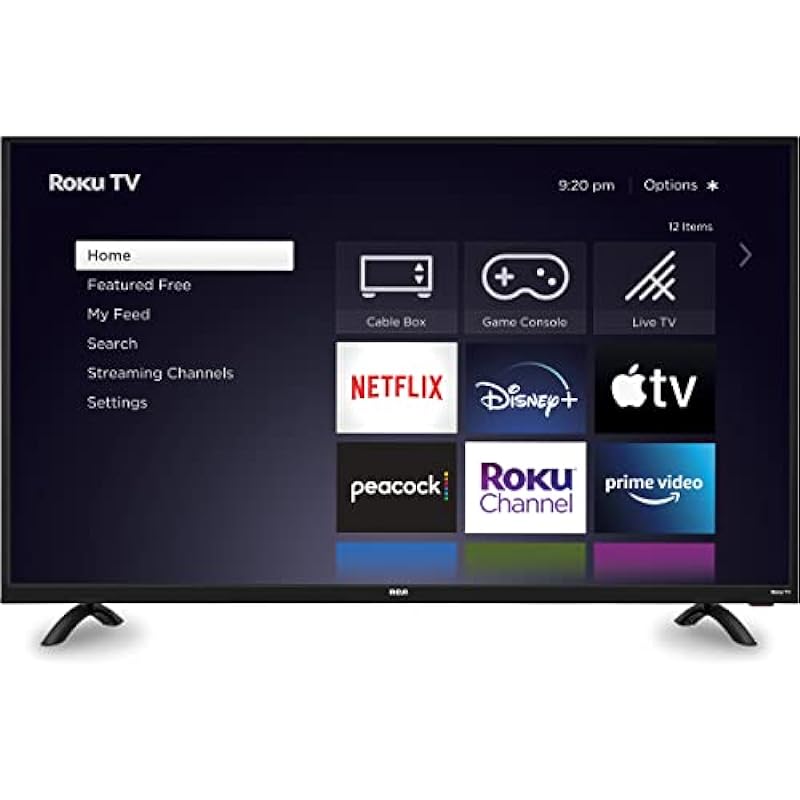 RCA 43-Inch Class Full HD 4K Roku Smart LED TV, 2023 Model