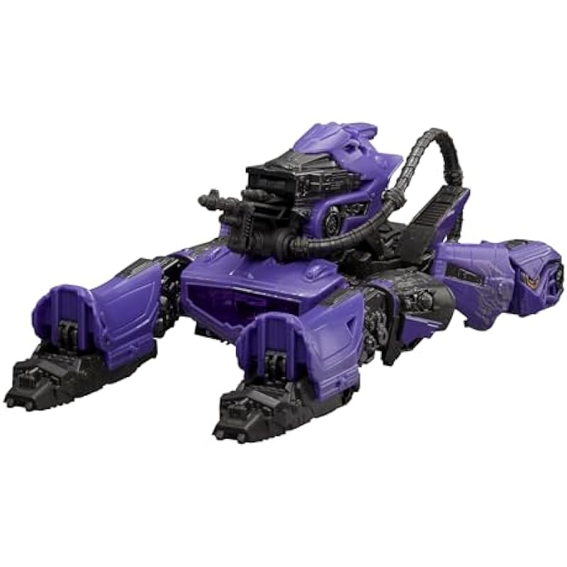 Transformers Toys Studio Series Voyager Transformers: Bumblebee 110 Shockwave, 6.5-inch Converting Action Figure, 8+