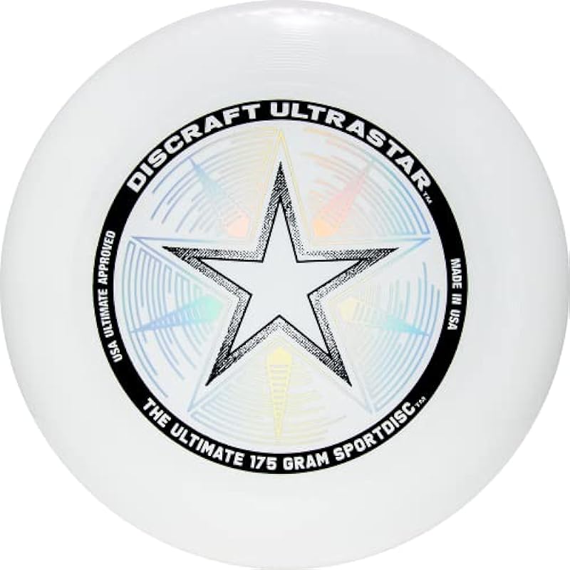 Discraft 175 Gram White Ultrastar Sport Disc