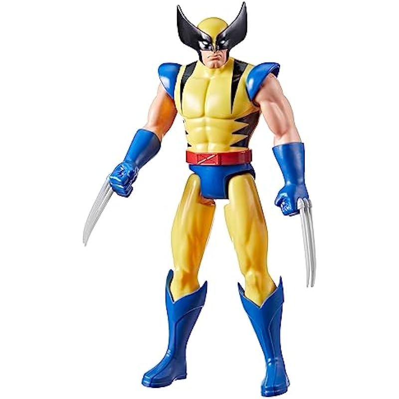 Marvel X-Men Wolverine 11.25-Inch-Scale Titan Hero Series Action Figure, X-Men Toys, Super Hero Toys for Kids, Ages 4 and Up, Marvel Titan Hero Series