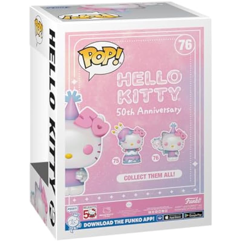 Funko Pop! Sanrio: Hello Kitty 50th Anniversary – Hello Kitty with Balloons