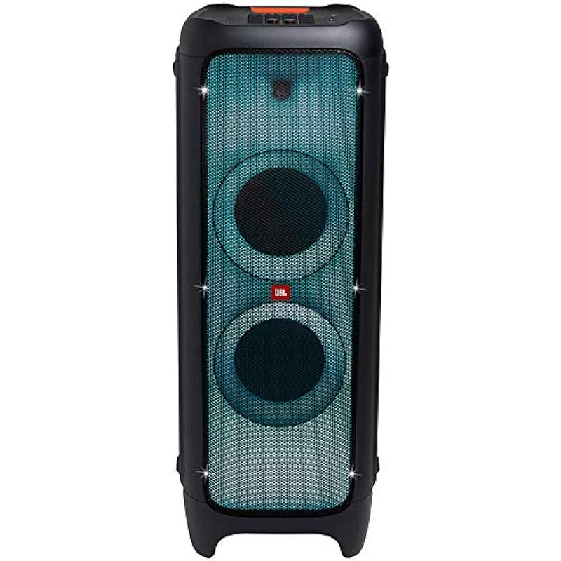 JBL PartyBox 1000 Premium 1100-Watt Powerful Bluetooth Party Speaker with Full Panel Light Effects and DJ Pad – Black