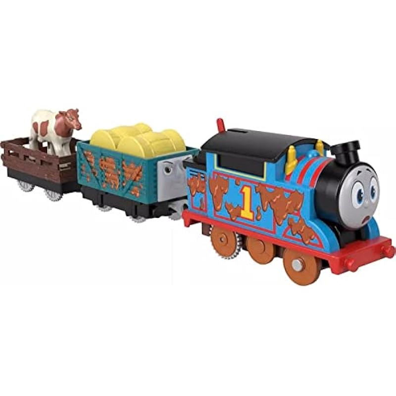 Thomas & Friends Motorized Muddy Thomas with Troublesome Truck