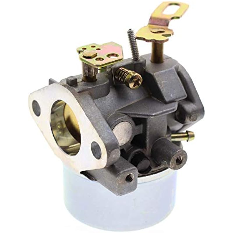 Carbhub 640052 Carburetor for Tecumseh HMSK80 HMSK90 HMSK100 LH318SA LH358SA Snow Blower Thrower 8HP 9HP 10HP Engine Tecumseh 640054 640349 Carburetor with Primer Bulb – 640052 Carburetor